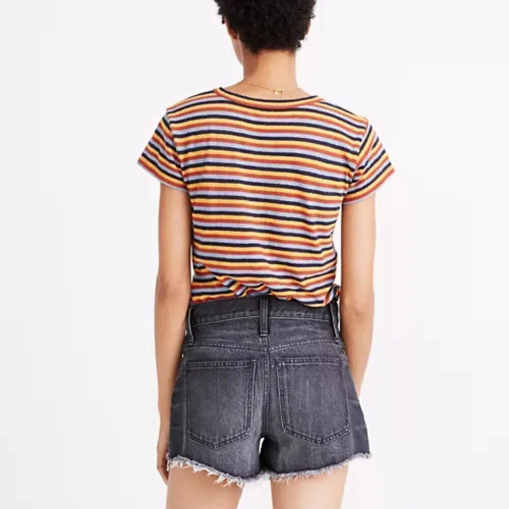 Madewell Relaxed Denim Shorts Calverley Wash